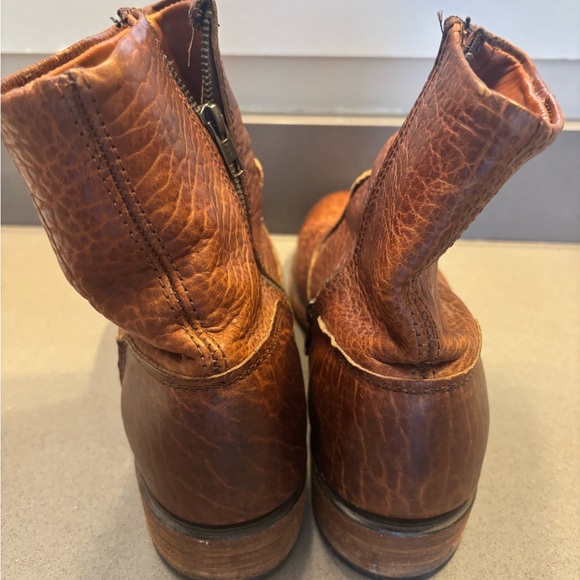 Vintage Shoe Company , men’s brown leather boots size 11 1/2